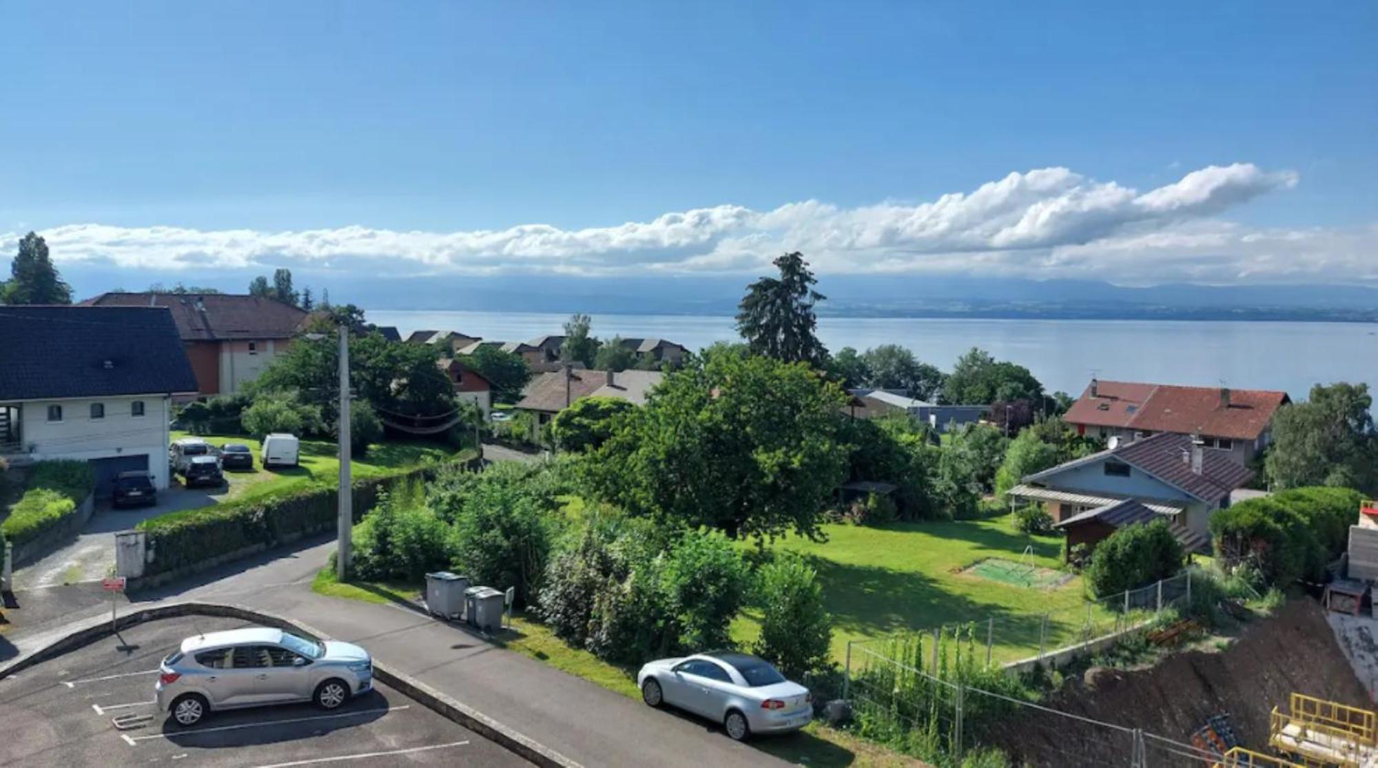 Appart Cosy Avec Vue Sur Le Lac Leman Евіан-ле-Бен Екстер'єр фото